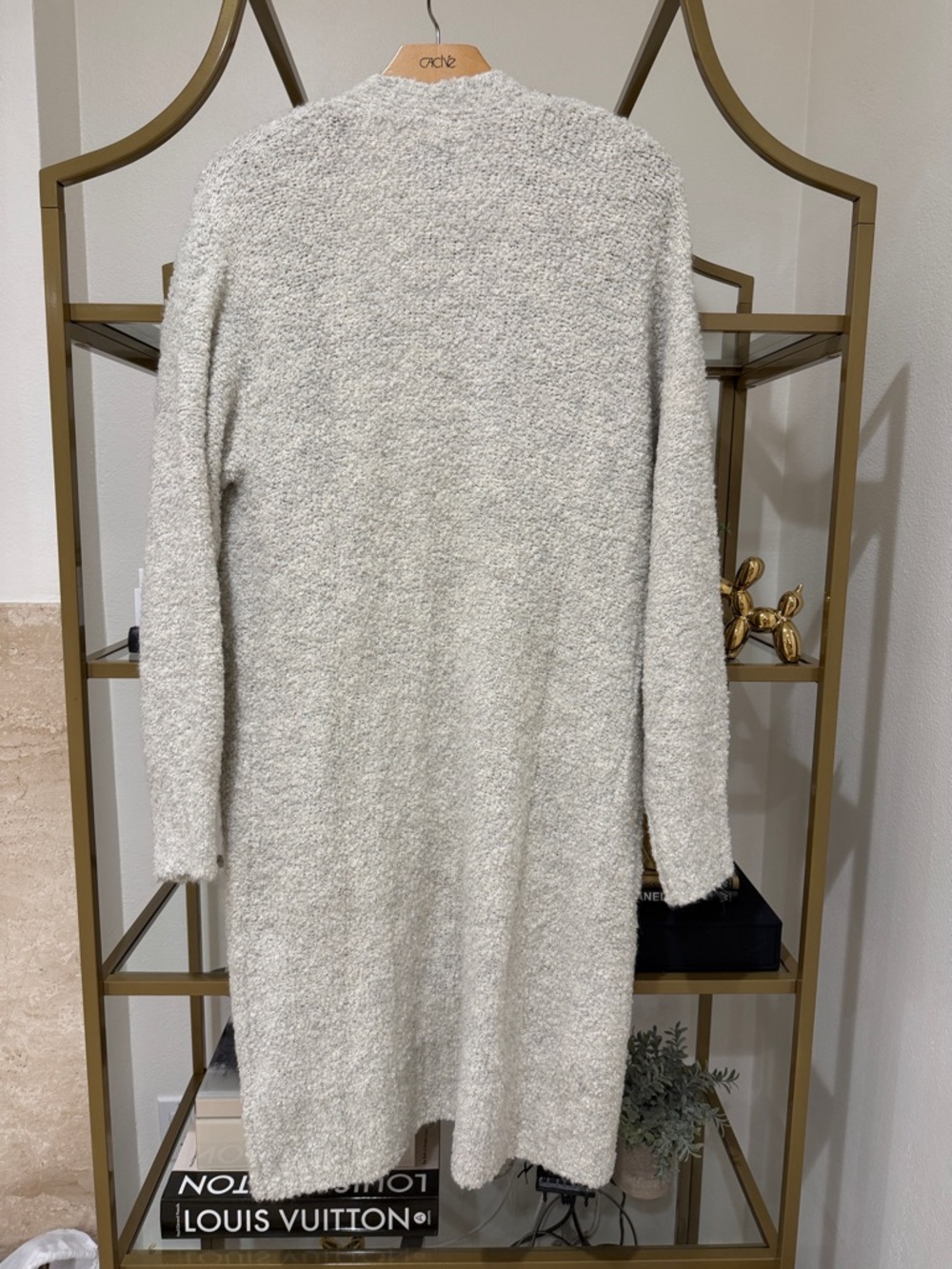 Cozy grey boulce cardigan - Picture 8 of 11